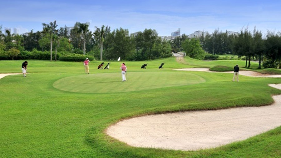 Sân tập golf